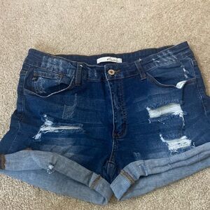 Blue Jean shorts